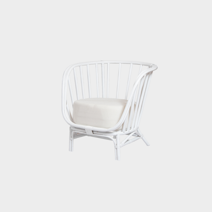 KYOTO LOUNGE CHAIR WHITE