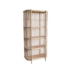 NYALA RATTAN BOOKSHELF