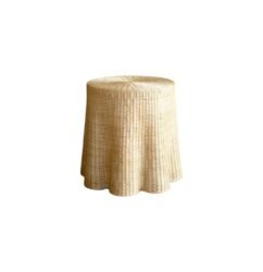SCALLOP SHORT TABLE