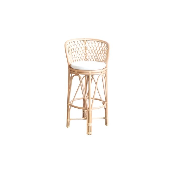 RATTAN BAR STOOL