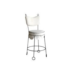 METAL BAR ROUNDED CHAIR